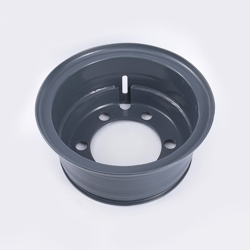 Heli/lonking gaffeltruck 5T bak i ett stykke stålfelg 8,25x15